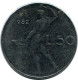 100 LIRE 1982 ITALY Coin #AZ494.U.A - 100 Liras