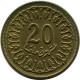 20 MILLIMES 1983 TUNISIA Islamic Coin #AP468.U.A - Tunisie