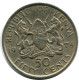 50 SHILLINGS 1974 KENYA Moneda #AZ201.E.A - Kenia