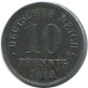 10 PFENNIG 1916 A GERMANY Coin #AE411.U.A - 10 Pfennig