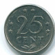 25 CENTS 1971 NETHERLANDS ANTILLES Nickel Colonial Coin #S11503.U.A - Nederlandse Antillen