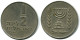 1/2 LIRA 1974 ISRAEL Coin #AZ288.U.A - Israël