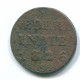 1/4 STUIVER 1826 SUMATRA INDIAS ORIENTALES DE LOS PAÍSES BAJOS Copper #S11666.E.A - Dutch East Indies