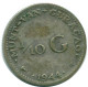 1/10 GULDEN 1944 CURACAO Netherlands SILVER Colonial Coin #NL11806.3.U.A - Curaçao