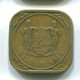 5 CENTS 1966 SURINAM NIEDERLANDE Nickel-Brass Koloniale Münze #S12764.D.A - Surinam 1975 - ...