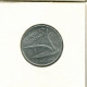 10 LIRE 1966 ITALY Coin #AT727.U.A - 10 Lire