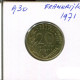 20 CENTIMES 1971 FRANKREICH FRANCE Französisch Münze #AN173.D.A - 20 Centimes