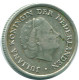 1/10 GULDEN 1959 ANTILLAS NEERLANDESAS PLATA Colonial Moneda #NL12211.3.E.A - Netherlands Antilles