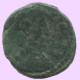 LATE ROMAN IMPERIO Follis Antiguo Auténtico Roman Moneda 4g/16mm #ANT2043.7.E.A - The End Of Empire (363 AD To 476 AD)