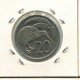 20 CENTS 1976 NUEVA ZELANDIA NEW ZEALAND Moneda #AS227.E.A - Nouvelle-Zélande