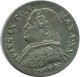 5 SOLDI / 25 Centesimi 1867 R VATICAN Pièce Pius IX (1846-1878) ARGENT #AH382.13.F.A - Vatikan