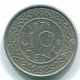 10 CENTS 1976 SURINAME Nickel Moneda #S13294.E.A - Surinam 1975 - ...
