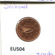 5 EURO CENTS 2006 IRLANDA IRELAND Moneda #EU504.E.A - Irlanda