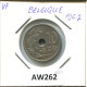 10 CENTIMES 1902 FRENCH Text BÉLGICA BELGIUM Moneda #AW262.E.A - 10 Cents