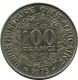 100 FRANCS 1975 WESTERN AFRICAN STATES Münze #AH630.3.D.A - Autres – Afrique