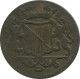 1754 UTRECHT VOC DUIT IINDES NÉERLANDAIS NETHERLANDS NEW YORK COLONIAL PENNY #VOC1063.8.F.A - Dutch East Indies