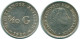 1/10 GULDEN 1966 ANTILLAS NEERLANDESAS PLATA Colonial Moneda #NL12923.3.E.A - Antilles Néerlandaises