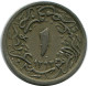 1/10 QIRSH 1895 EGYPT Islamic Coin #AK347.U.A - Egypte