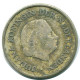 1/4 GULDEN 1962 NETHERLANDS ANTILLES SILVER Colonial Coin #NL11134.4.U.A - Antilles Néerlandaises