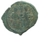 FLAVIUS JUSTINUS II 1/2 FOLLIS Ancient BYZANTINE Coin 6g/27mm #AA527.19.U.A - Byzantinische Münzen
