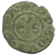 CRUSADER CROSS Authentic Original MEDIEVAL EUROPEAN Coin 0.5g/15mm #AC131.8.E.A - Sonstige – Europa