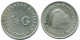 1/4 GULDEN 1962 ANTILLAS NEERLANDESAS PLATA Colonial Moneda #NL11114.4.E.A - Netherlands Antilles