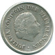 1/4 GULDEN 1962 NETHERLANDS ANTILLES SILVER Colonial Coin #NL11171.4.U.A - Antilles Néerlandaises