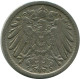 5 PFENNIG 1905 A DEUTSCHLAND Münze GERMANY #DB167.D.A - 5 Pfennig