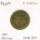 2 QIRSH 1980 ÄGYPTEN EGYPT Islamisch Münze #AR463.D.A - Aegypten