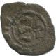 CRUSADER CROSS Authentic Original MEDIEVAL EUROPEAN Coin 0.6g/17mm #AC095.8.U.A - Andere - Europa