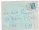 1 Devant Env 18 BOURGES / YT 886 Gandon, Cachet Manuel  11/4/1952 & 1 Env Entière CONDRIEU CP 1 Hexagonal Tireté  -  124 - Cachets Manuels