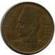 1 MILLIEME 1938 ÄGYPTEN EGYPT Islamisch Münze #AK171.D.A - Egipto