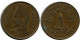 1 MILLIEME 1938 ÄGYPTEN EGYPT Islamisch Münze #AK171.D.A - Egypte