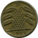 5 REICHSPFENNIG 1924 D DEUTSCHLAND Münze GERMANY #DB870.D.A - 5 Rentenpfennig & 5 Reichspfennig