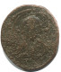 JESUS CHRIST ANONYMOUS FOLLIS Antiguo BYZANTINE Moneda 3.9g/26mm #AB315.9.E.A - Byzantium