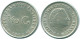 1/10 GULDEN 1963 ANTILLAS NEERLANDESAS PLATA Colonial Moneda #NL12530.3.E.A - Antilles Néerlandaises