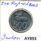 500 RUPIAH 2003 INDONESIA Coin #AY893.U.A - Indonesië