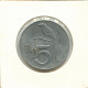 5 RUPIAH 1970 INDONESISCH INDONESIA Münze #AY862.D.A - Indonésie