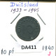 10 REICHSPFENNIG 1940 J GERMANY Coin #DA411.2.U.A - 10 Reichspfennig