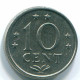 10 CENTS 1978 ANTILLAS NEERLANDESAS Nickel Colonial Moneda #S13550.E.A - Antillas Neerlandesas