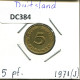 5 PFENNIG 1971 J BRD ALEMANIA Moneda GERMANY #DC384.E.A - 5 Pfennig