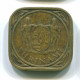 5 CENTS 1966 SURINAME Netherlands Nickel-Brass Colonial Coin #S12778.U.A - Surinam 1975 - ...