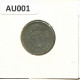 1 FRANC 1960 DUTCH Text BELGIEN BELGIUM Münze #AU001.D.A - 1 Franc