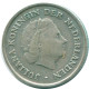 1/10 GULDEN 1960 NIEDERLÄNDISCHE ANTILLEN SILBER Koloniale Münze #NL12264.3.D.A - Antilles Néerlandaises