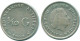 1/10 GULDEN 1960 NIEDERLÄNDISCHE ANTILLEN SILBER Koloniale Münze #NL12264.3.D.A - Antilles Néerlandaises