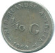 1/10 GULDEN 1960 ANTILLES NÉERLANDAISES ARGENT Colonial Pièce #NL12345.3.F.A - Netherlands Antilles