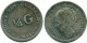 1/4 GULDEN 1944 CURACAO Netherlands SILVER Colonial Coin #NL10590.4.U.A - Curacao