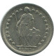 1/2 FRANC 1968 B SUIZA SWITZERLAND Moneda HELVETIA #AD978.2.E.A - Otros & Sin Clasificación