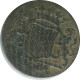 1753 UTRECHT VOC DUIT NIEDERLANDE OSTINDIEN NY COLONIAL PENNY #VOC1313.9.D.A - Nederlands-Indië