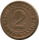 2 RENTENPFENNIG 1924 F GERMANY Coin #DB831.U.A - 2 Rentenpfennig & 2 Reichspfennig